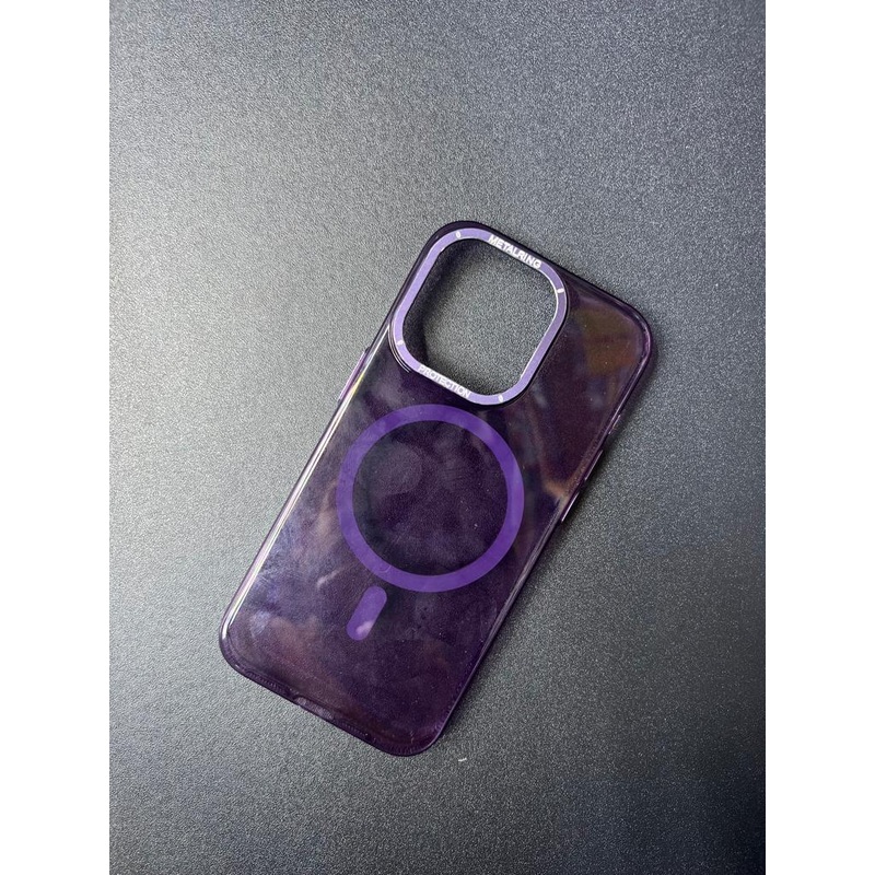 For iPhone 14 Pro Max/14 Pro/13/12/11/XR MagSafe Matte Clear Acrylic Case Cover