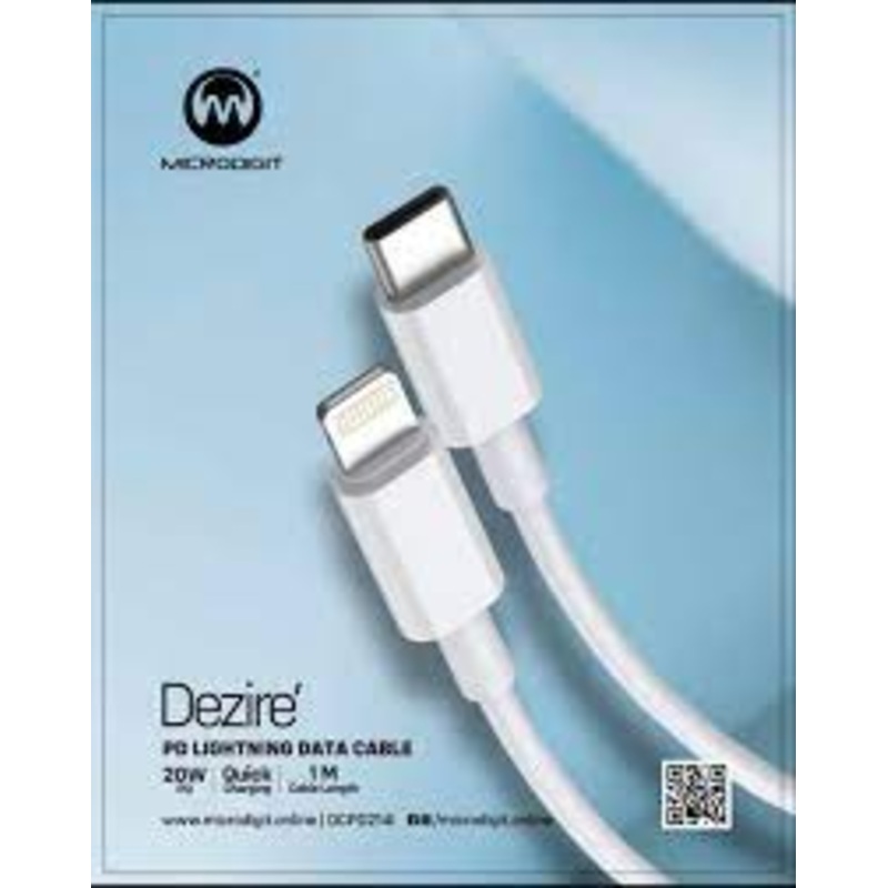 MICRODIGIT TYPE-C to IPHON LIGHTNING CABLE DCPD214i