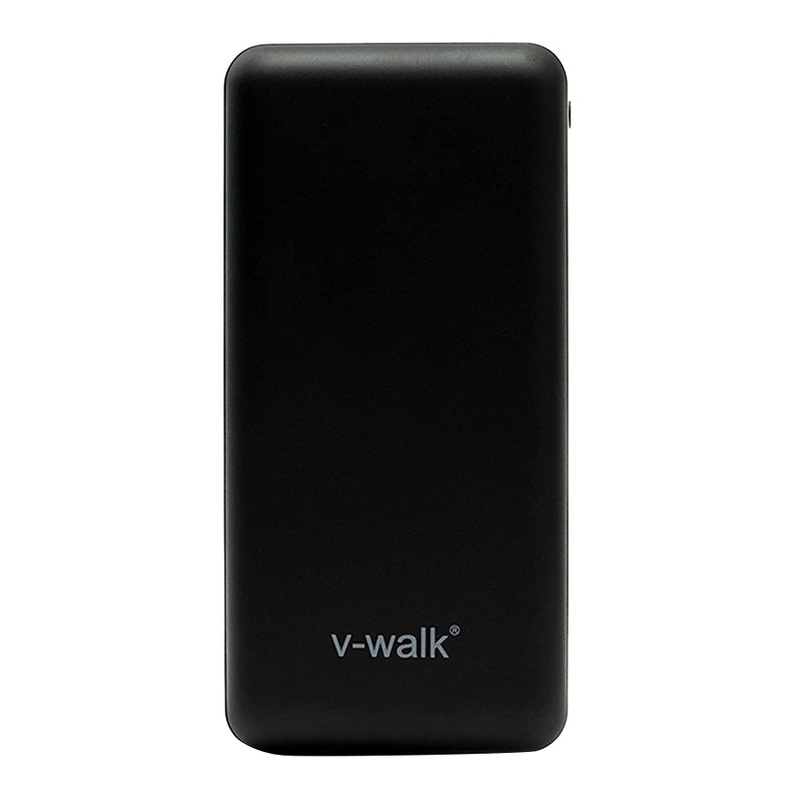V-Walk 20000mAh Lithium-Polymer Power Bank, with Micro-USB Input, with Micro-USB Cable, H-A20, Black