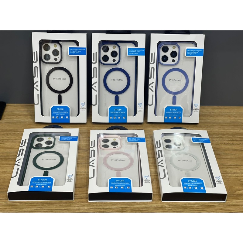 Wousunly Compatible with iPhone 15 Plus Case Invisible Stand Magnetic