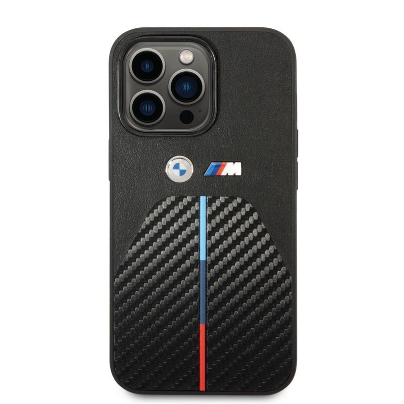 BMW M Collection Quilted PU Carbon iPhone 14, 14 Plus, 14 Pro, 14 Pro Max