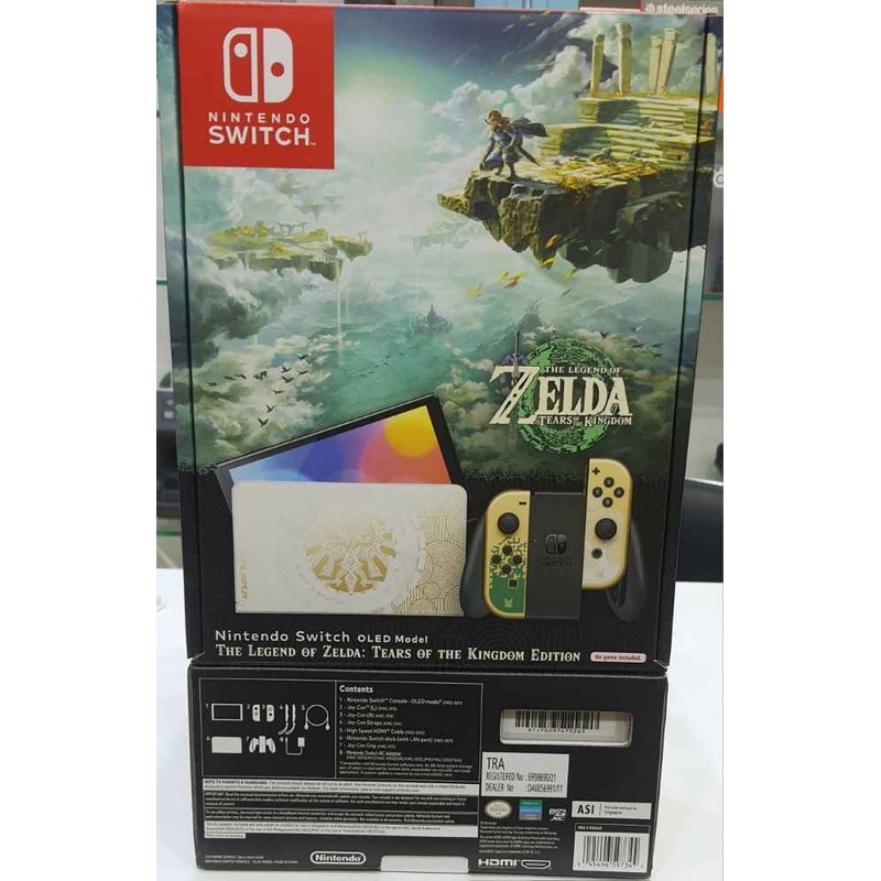Nintendo Switch OLED The Legend of Zelda Tears of the Kingdom Edition