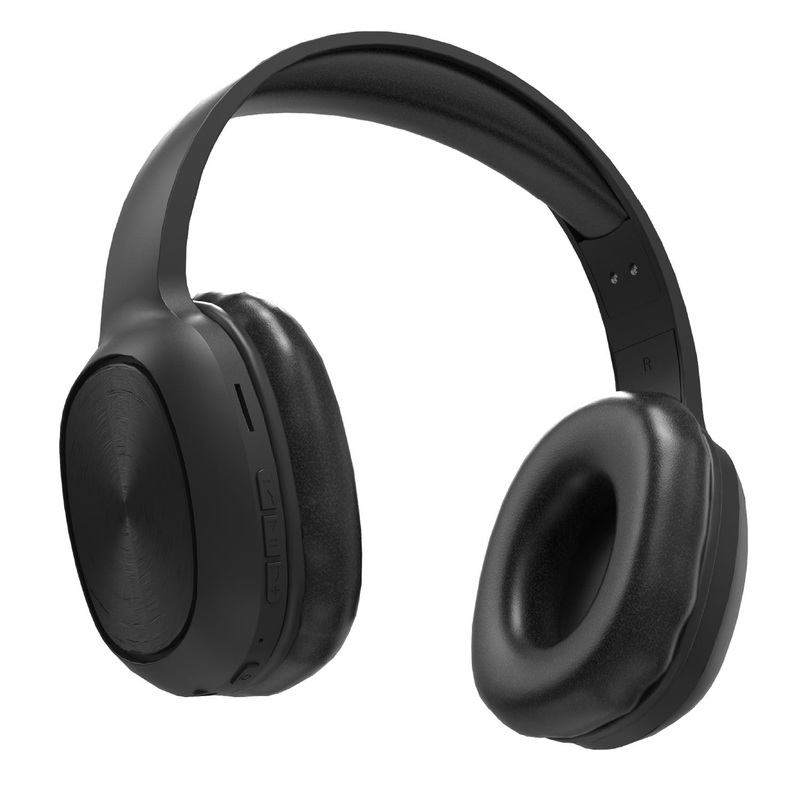 Porodo Soundtec Pure Bass FM Wireless Over-Ear Headphone – Black, Green, Red [ PD-STWLEP001 ]