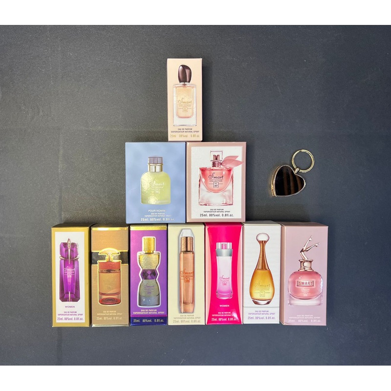 Women Special Combo Offer 25ML Perfume Bottles 10pieces Sets.