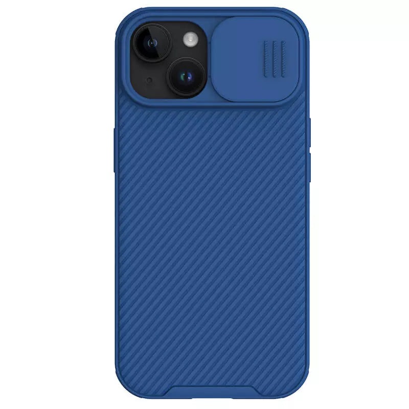 Apple iPhone 15 Plus (iPhone 15+)  Cam Shield Pro cover case  Blue By Nillkin