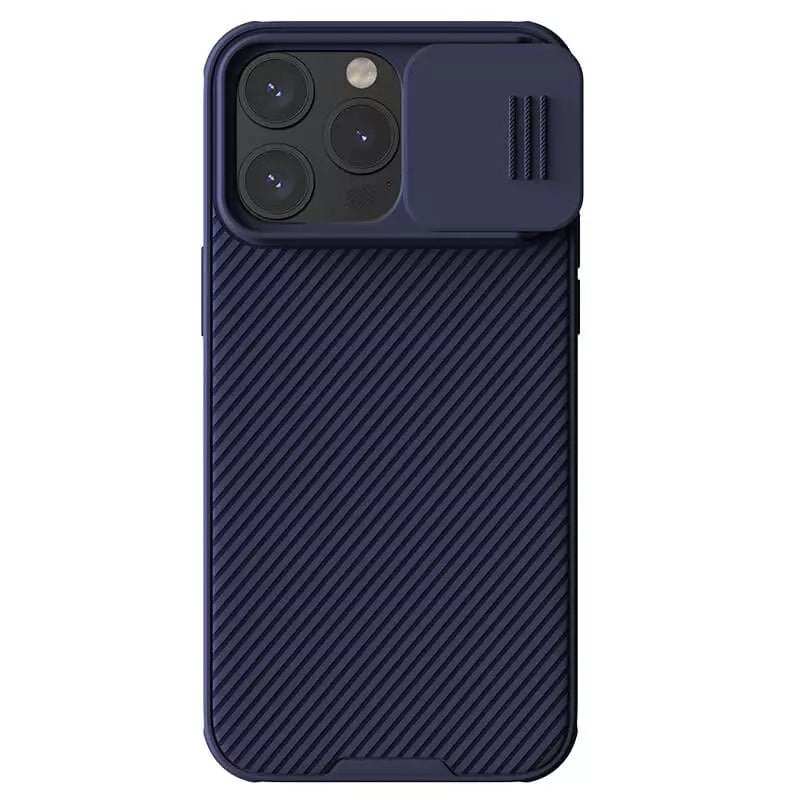 Apple iPhone 15 Pro 6.1 Cam Shield Pro case Cover Dark Purple by Nillkin