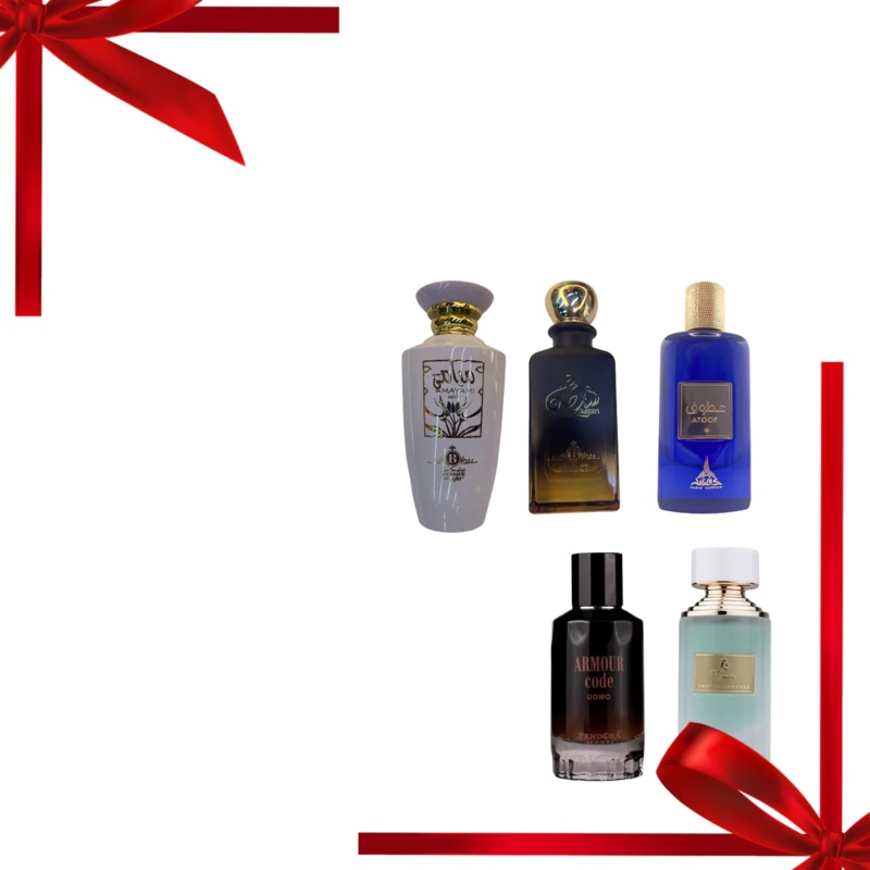 Armour Code, Atoof, EMIR Cederat, Sultan, Mayami – Premium Fragrance Collection Pack of 5