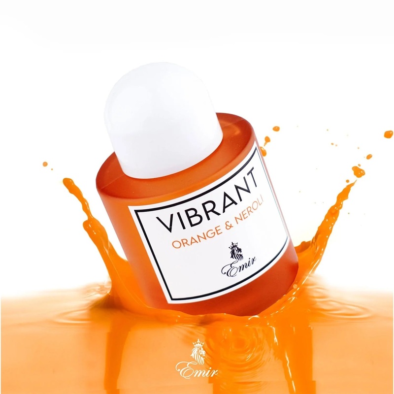 Vibrant Orange and Neroli Emir: Citrus Unisex Fragrance