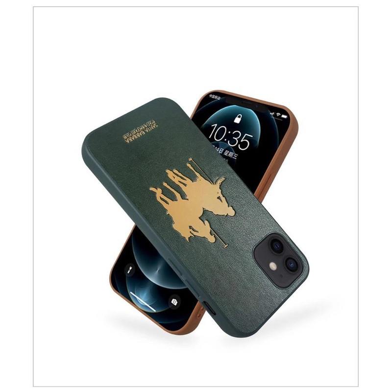 iPhone 12 Umbra Series Genuine Santa Barbara Leather Case