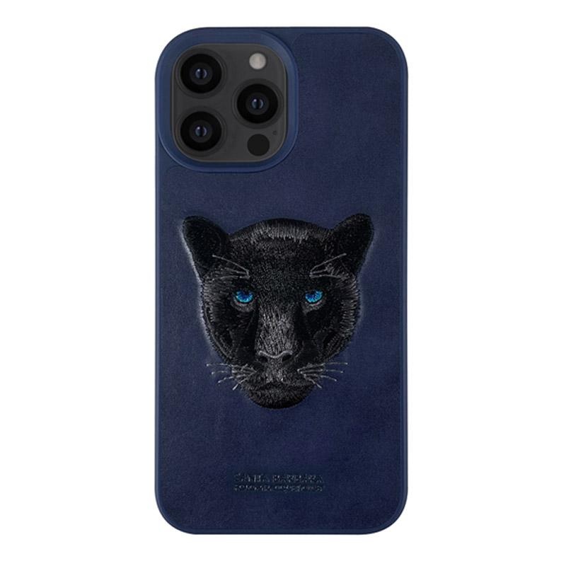 iPhone 13 Pro Savanna Series Genuine Santa Barbara Leather Case – Panther