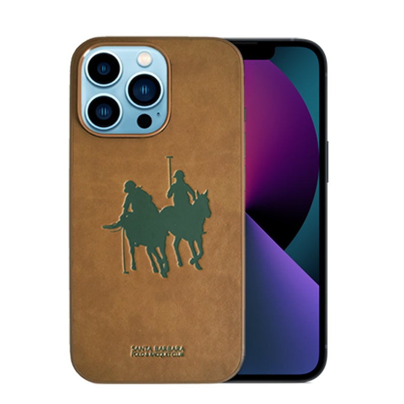 iPhone 14 Umbra Series Genuine Santa Barbara Leather Case