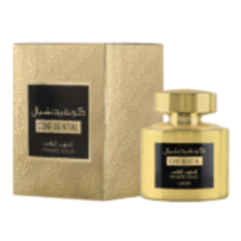 Confidential Private Gold Indulge in Luxury Unisex Perfume By Lattafa