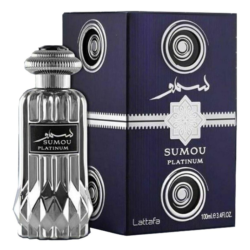 Sumou Platinum Eau de Parfum Unisex Perfumes By Lattafa 100ml