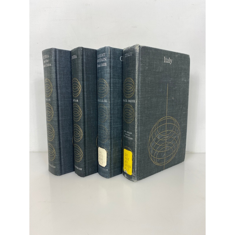 4 Vols: U of M History of the Modern World Italy/Russia/India/Great Britain HC