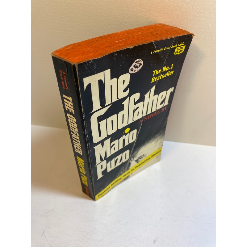Godfather Mario Puzo paperback Fawcett Crest 1969