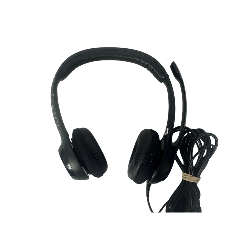 Logitech A-00146 Black Stereo Headset w/ Microphone