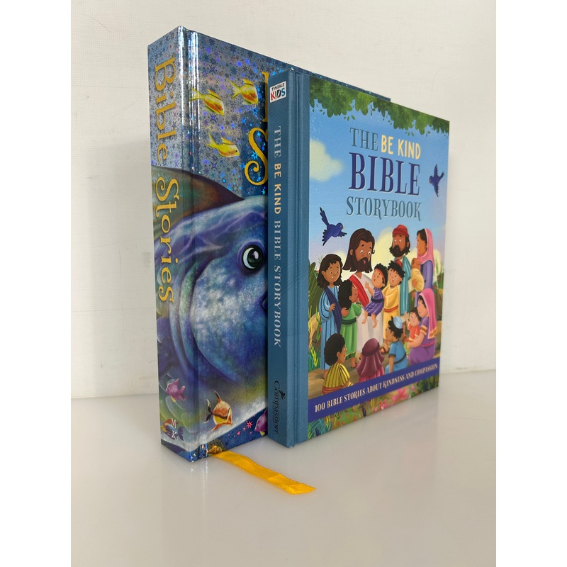 Lot of 2 Children’s Bibles; The Be Kind Bible Storybook/Bible Stories HC