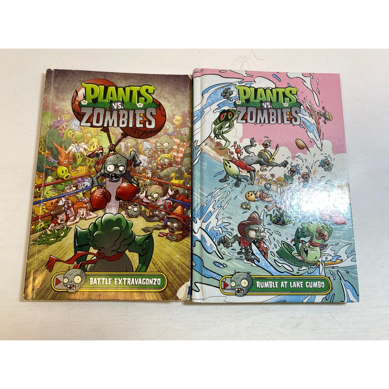 Lot of 2 Plants Vs Zombies Dark Horse Books 2017-2018