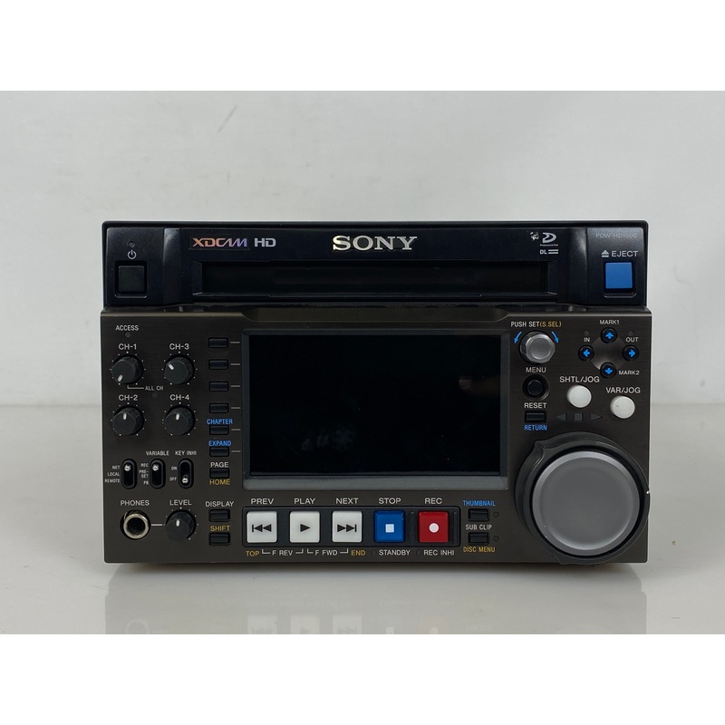 Sony PDW-HD1500 XDCAM HD422 Professional Disc Recorder