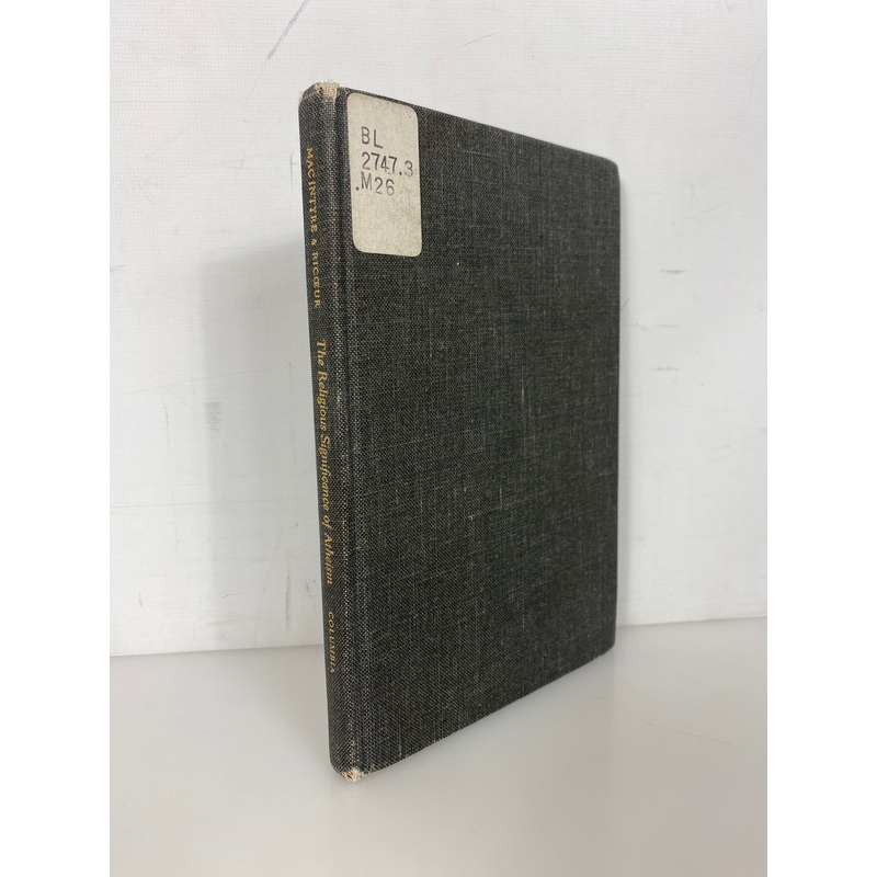 The Religious Significance of Atheism MacIntyre/Ricoeur 1969 Ex-Library HC