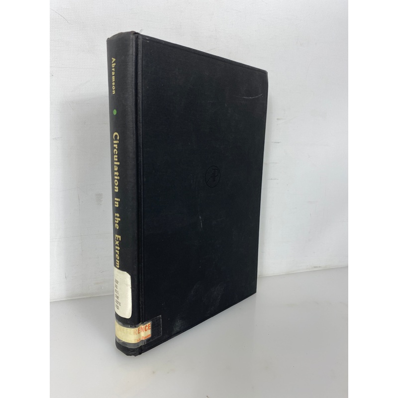 Circulation in the Extremities by Abramson 1967 Academic Press Ex-Library HC