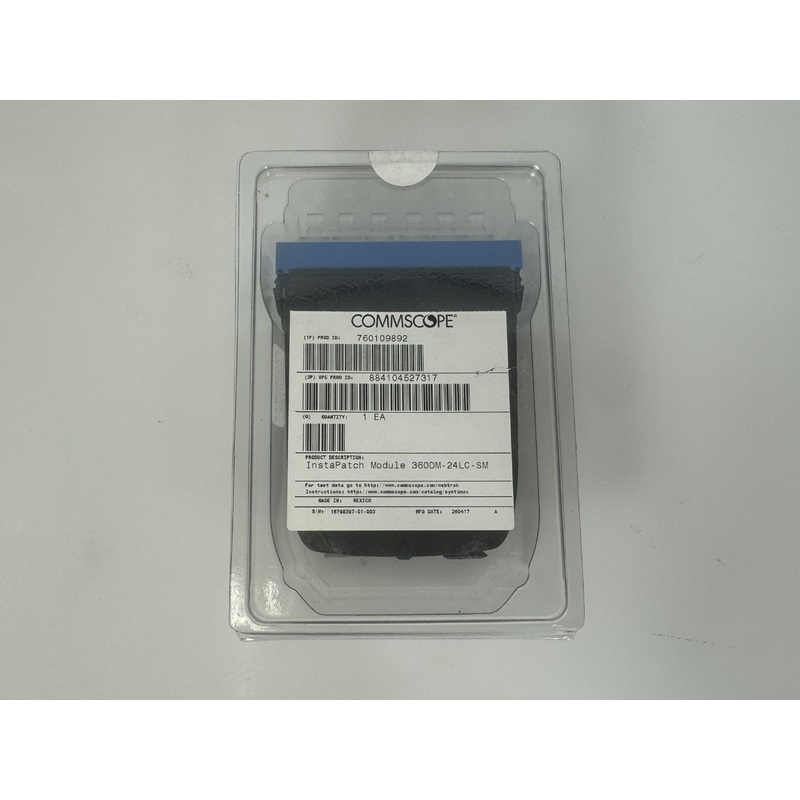CommScope InstaPatch 360DM-24LC-SM Fiber Module *Untested*