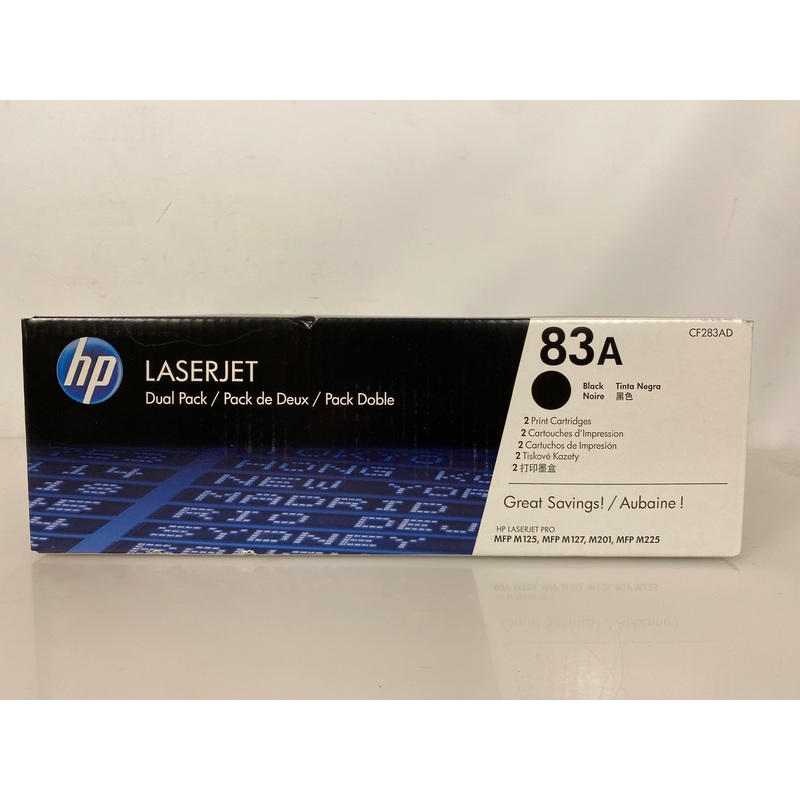 HP LaserJet 83A CF283AD Black Toner Cartridge Dual Pack
