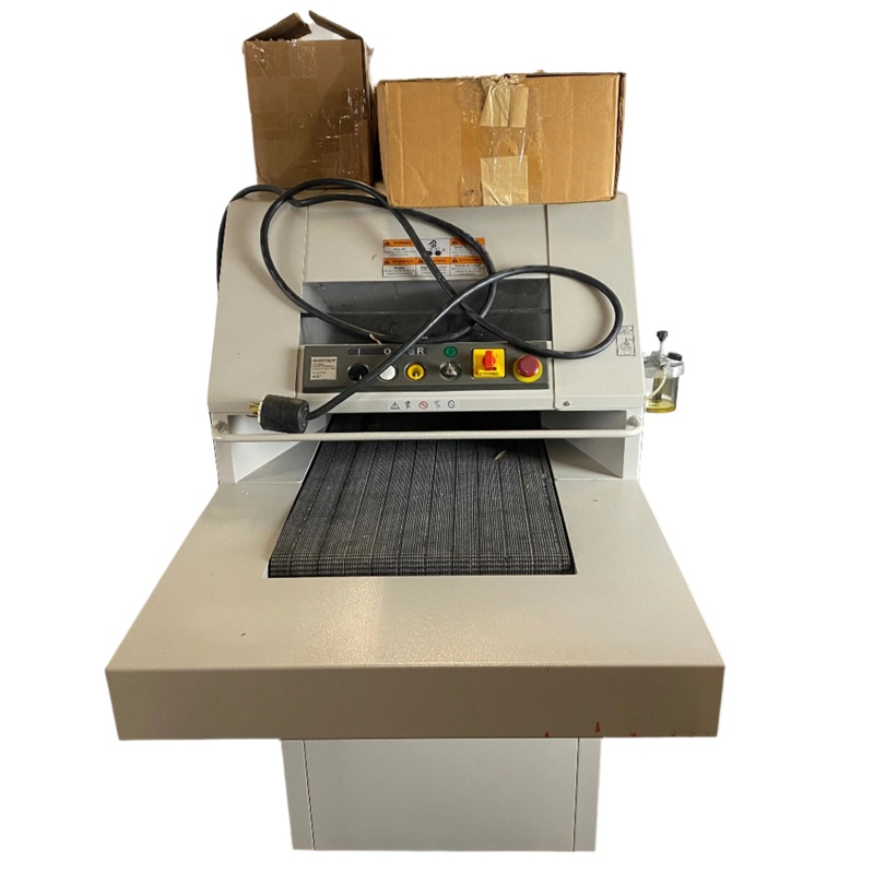 IDEAL Destroy It #4107 Cross Cut Industrial Belt Paper Shredder