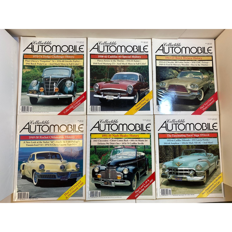 Lot of 10 Collectible Automobile Magazines 1984-1985