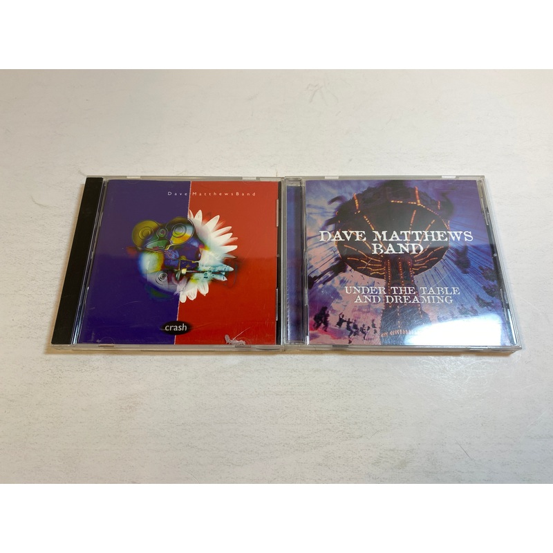 Lot of 2 Dave Matthews Band CDs Crash Under the Table Dreaming 1994-1996