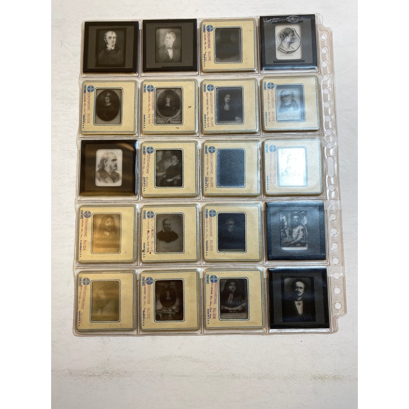 Lot of 20 Medichrome Jay-Adams Co Biology History Slides