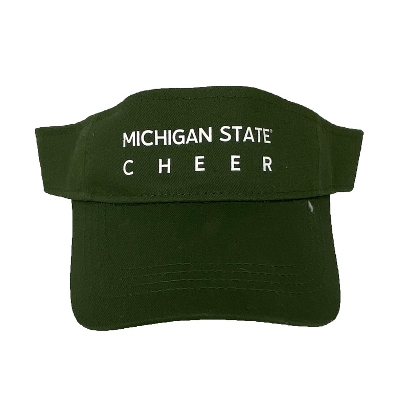 Michigan State University Green Cheer Visor