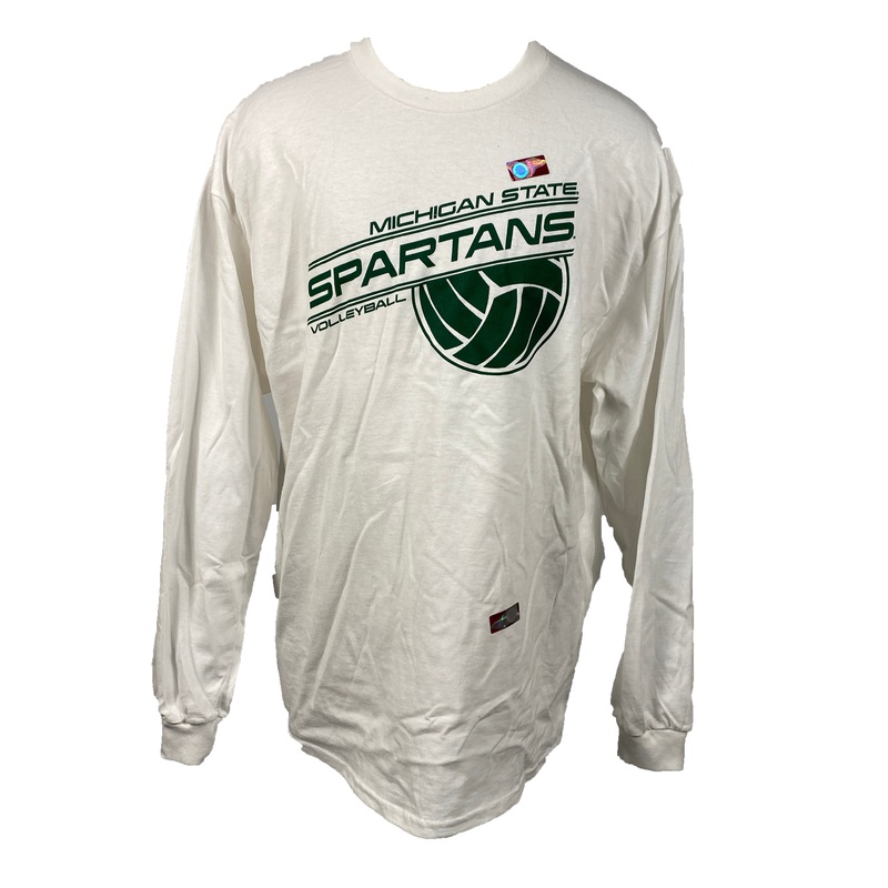 Spartan Volleyball Long Sleeve T-Shirt Unisex Size XL