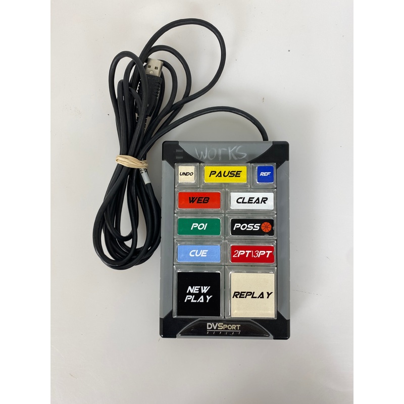 X-Keys XK-24 Programmable USB Keypad DVSport Replay Edition