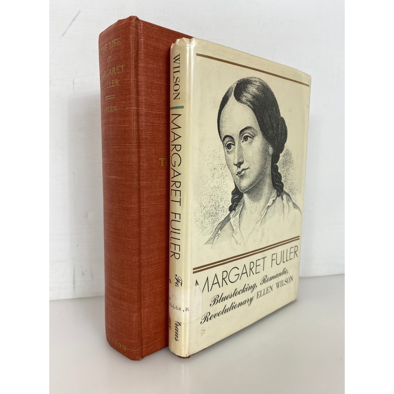 2 Volumes Margaret Fuller by Madeleine Stern/Ellen Wilson 1942-77 HC