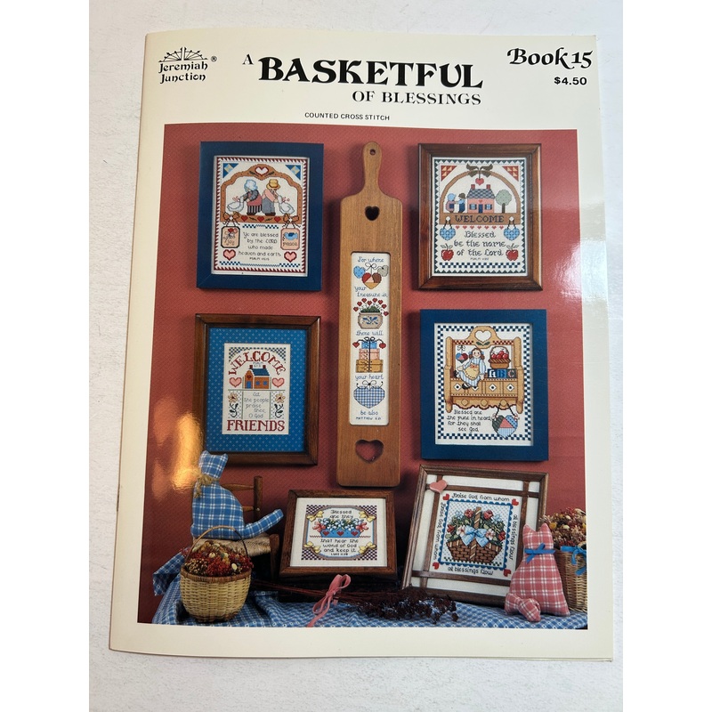 A Basketful of Blessings Book 15 Jeremiah Junction Cross Stitch