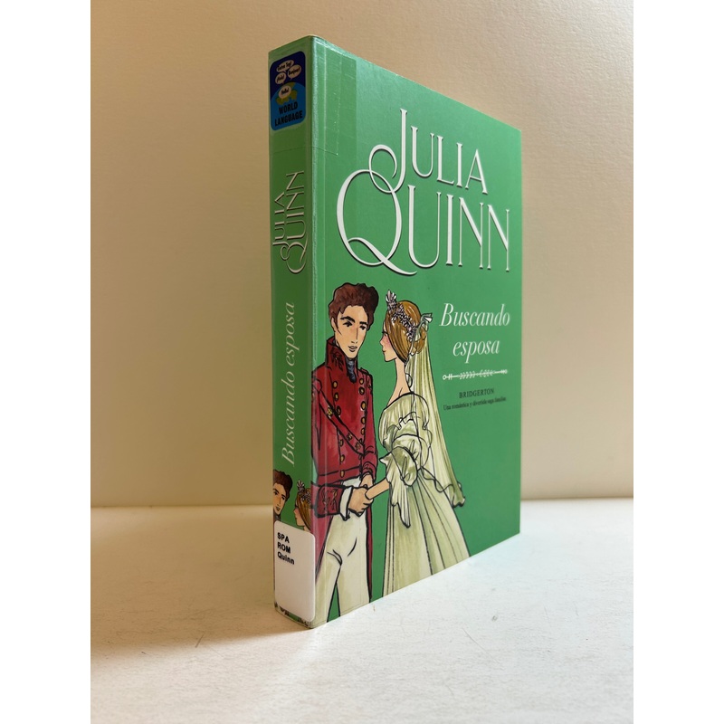 Buscando esposa (Bridgerton 8) Spanish Edition Tarde Paperback Ex-Library