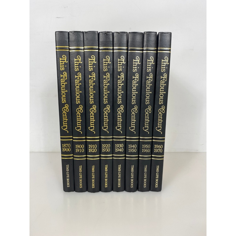 Complete 8 Volume Set This Fabulous Century 1870-1970 Time Life Books