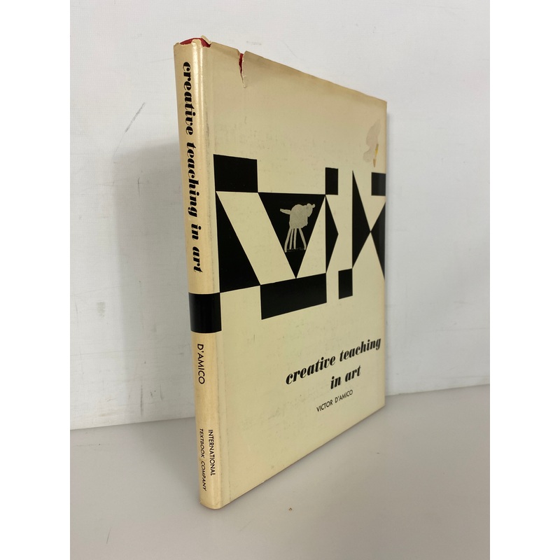 Creative Teaching in Art by Victor D’Amico 1968 Sixth Printing HC DJ