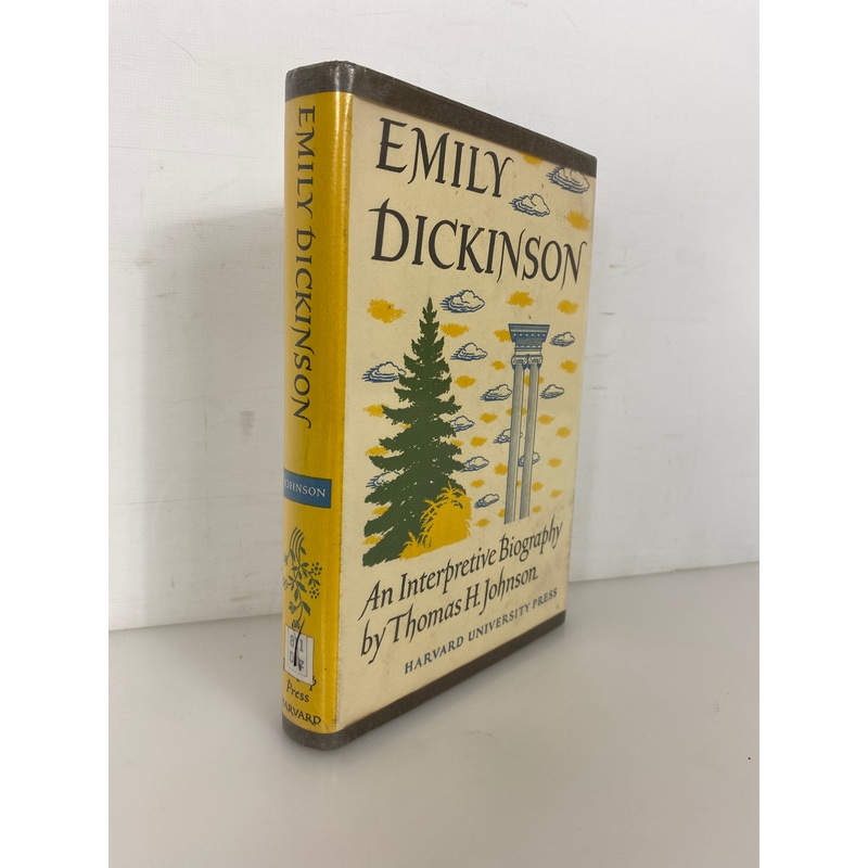 Emily Dickinson an Interpretive Biography by Thomas Johnson 1963 Ex-Library HCDJ