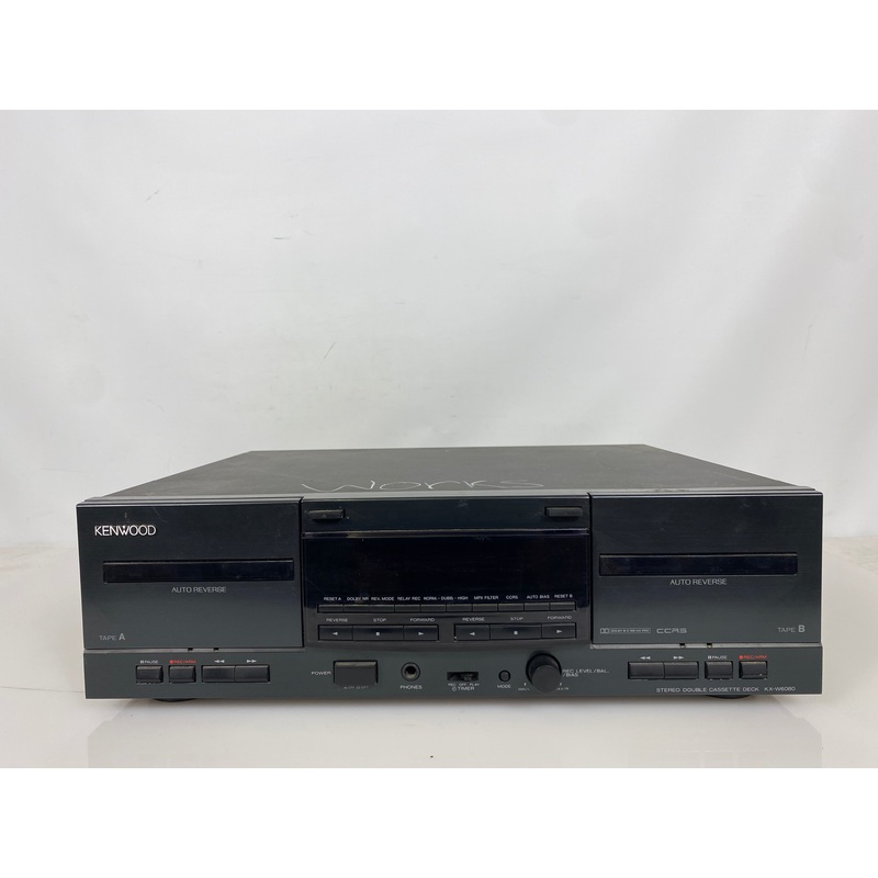 Kenwood KX-W6080 Double Cassette Deck