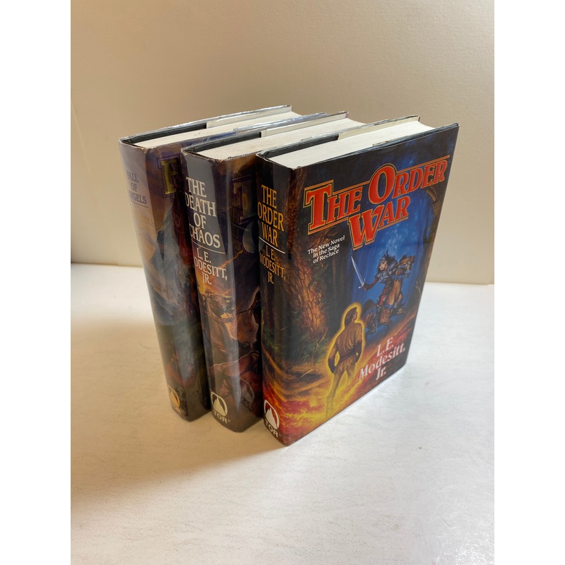 Lot of 3 Saga of Recluse HCDJ Books 1995-1996 LE Modesitt First Edition *Signed*