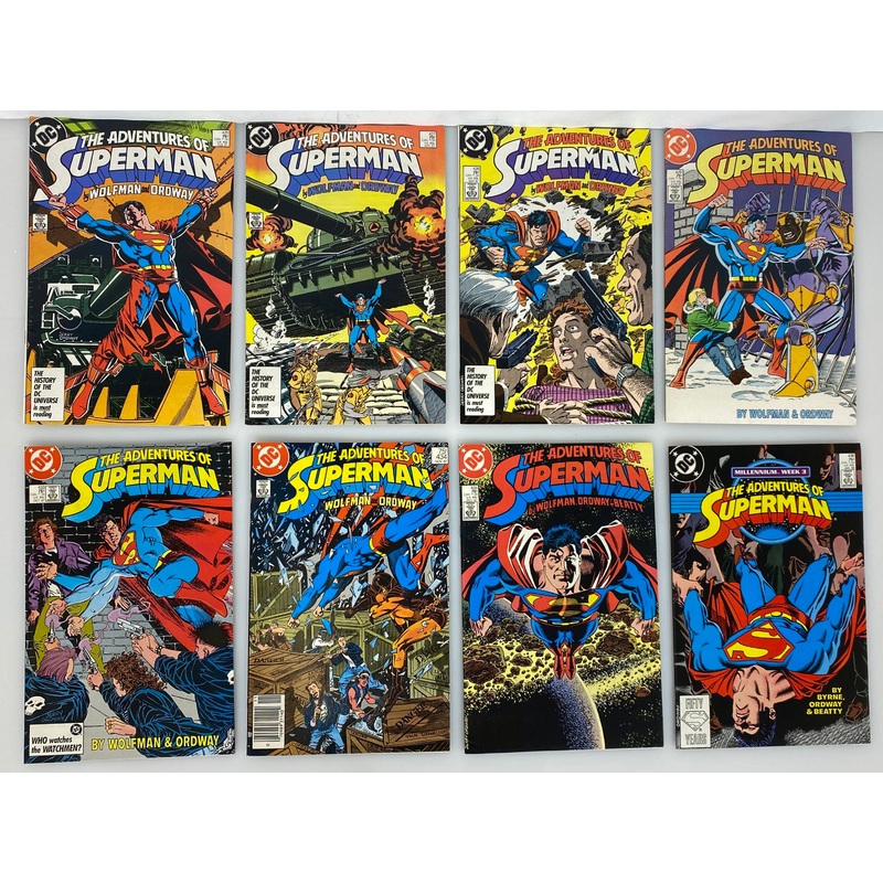Lot of 34 The Adventures of Superman 1987-1995