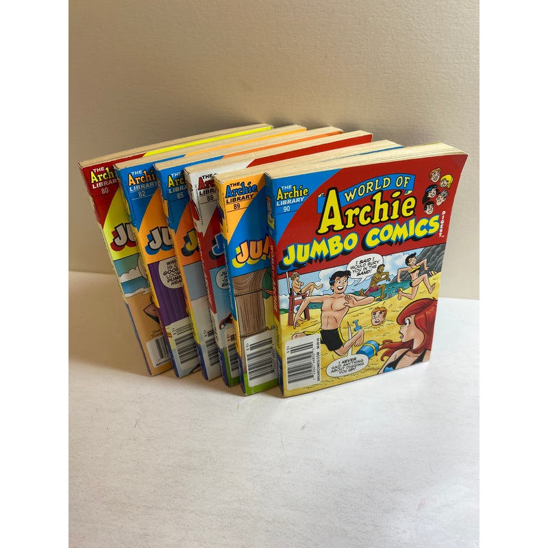 Lot of 6 World of Archie Digests 2018-2019