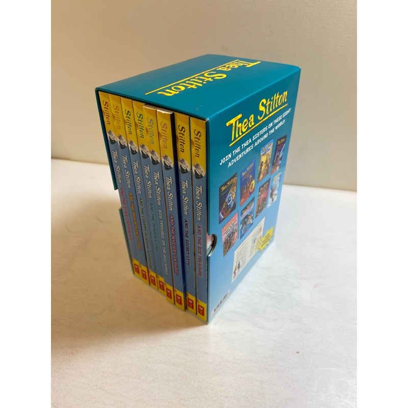 Lot of 8 Thea Stilton Box Set Scholastic SC 2019