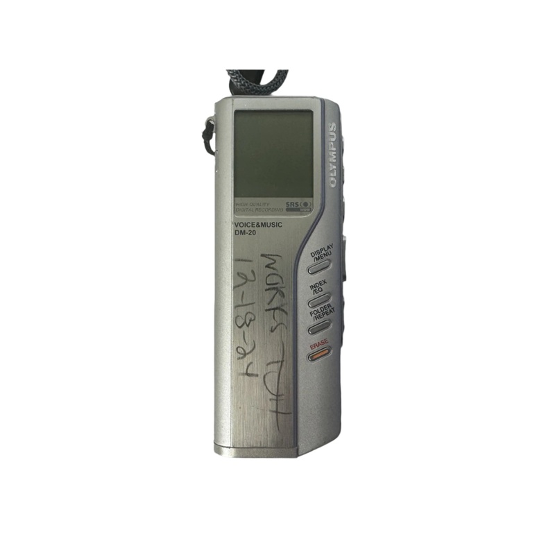 Olympus DM-20 Voice & Music Digital Recorder