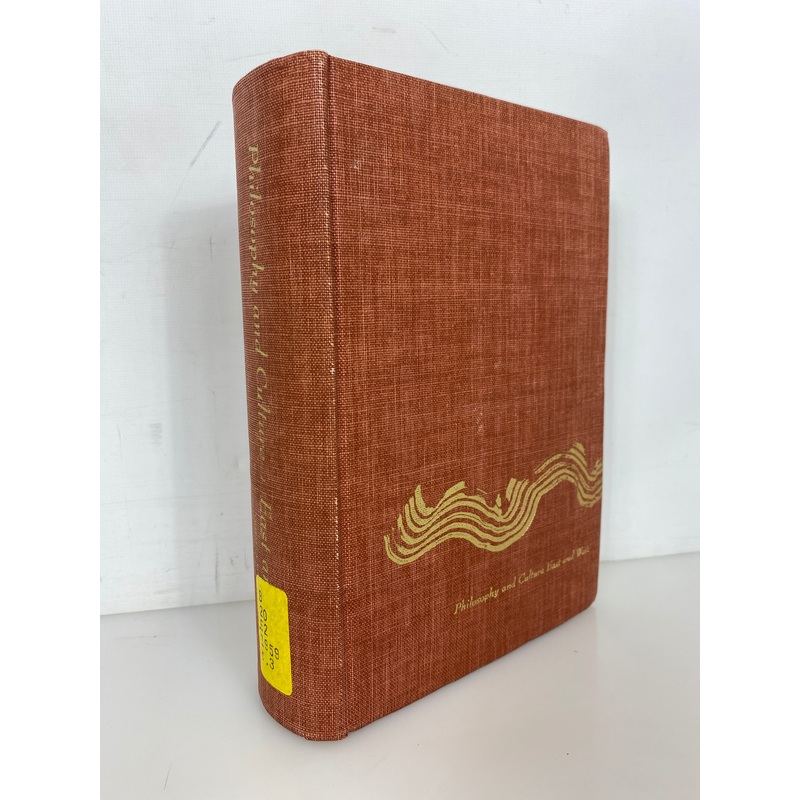 Philosophy and Culture East and West by Moore 1962 Ex-Library HC