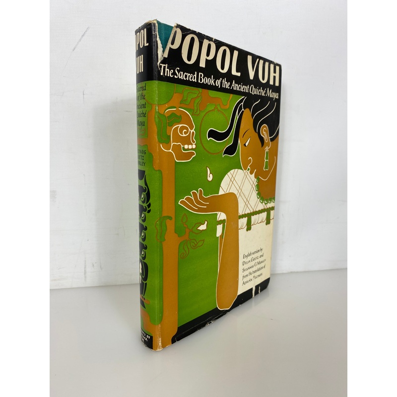 Popol Vuh Sacred The Book of the Ancient Quiche Maya 1961 5th Printing HC DJ