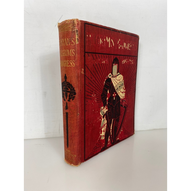 The Pilgrim’s Progress by John Bunyan The Christian Herald Red Line Edition HC