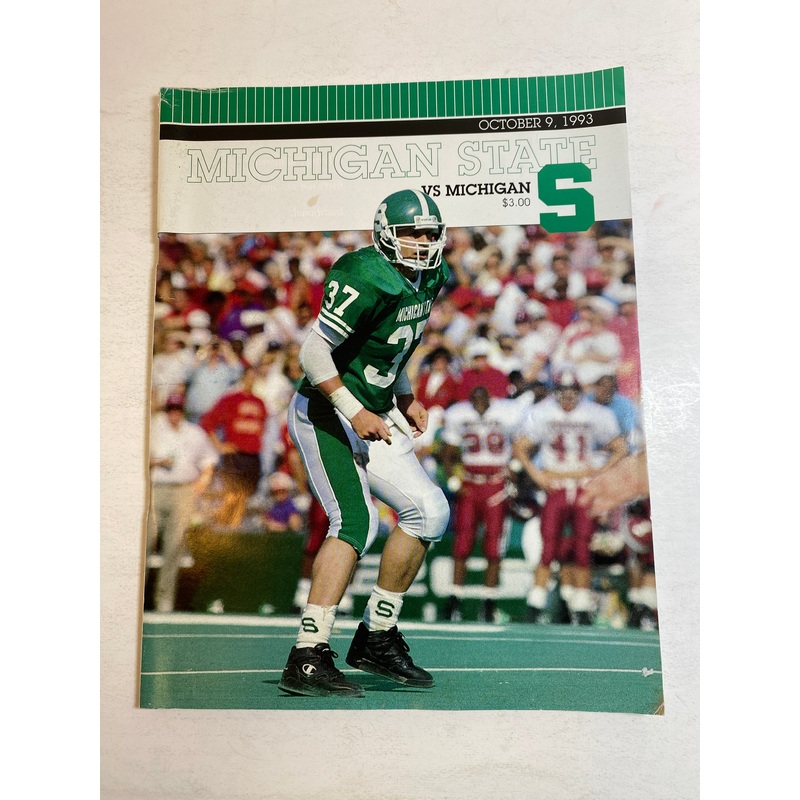 1993 Michigan State vs Michigan Football Program
